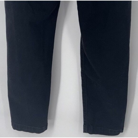 Buckle Flying Monkey High Rise Ankle Skinny Black Jeans Women's Size 32 27" Ins - Picture 6 of 10